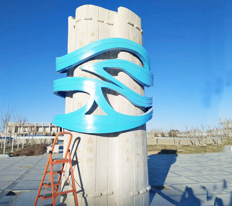 不銹鋼廣場雕塑