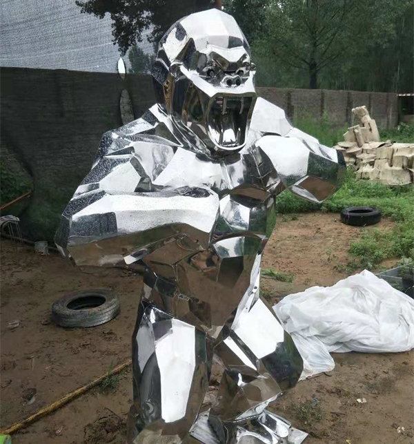 不銹鋼動(dòng)物雕塑