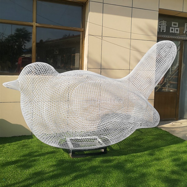 不銹鋼動(dòng)物雕塑