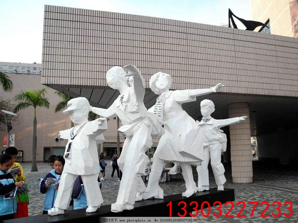 不銹鋼人物雕塑