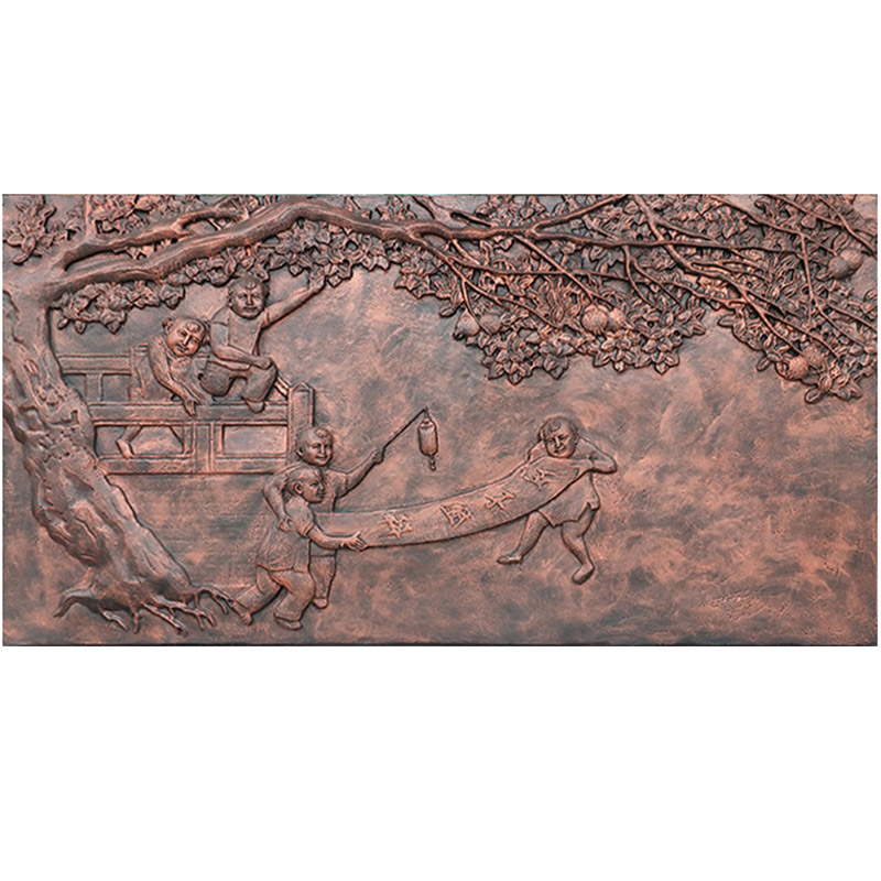 鑄銅浮雕