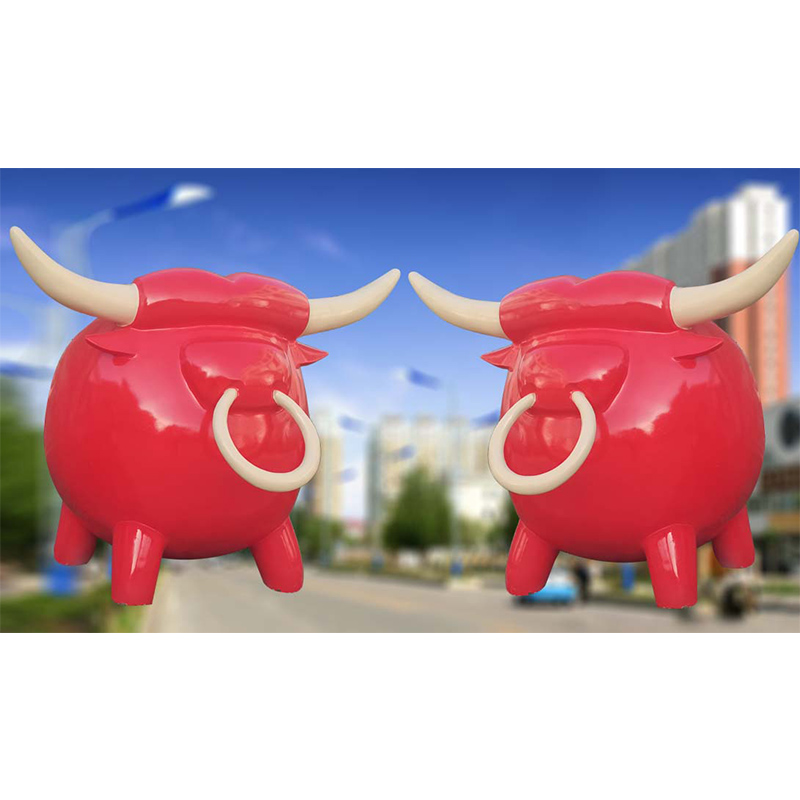 牛系列雕塑