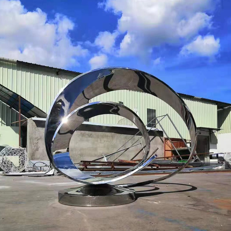 不銹鋼廣場雕塑