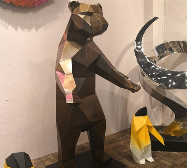 不銹鋼動物雕塑