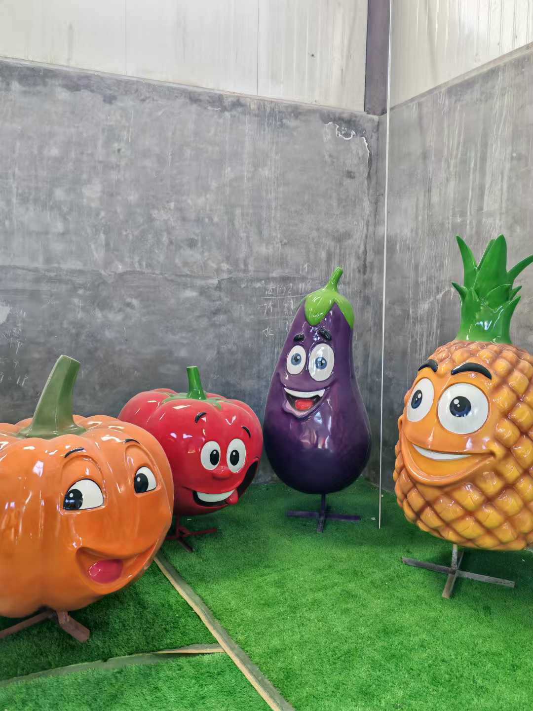 玻璃钢蔬菜水果雕塑