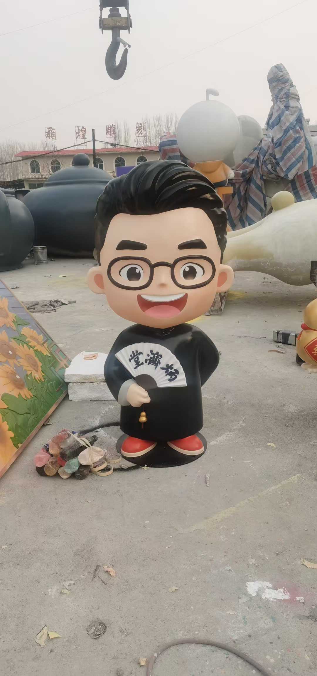 玻璃钢人物雕塑