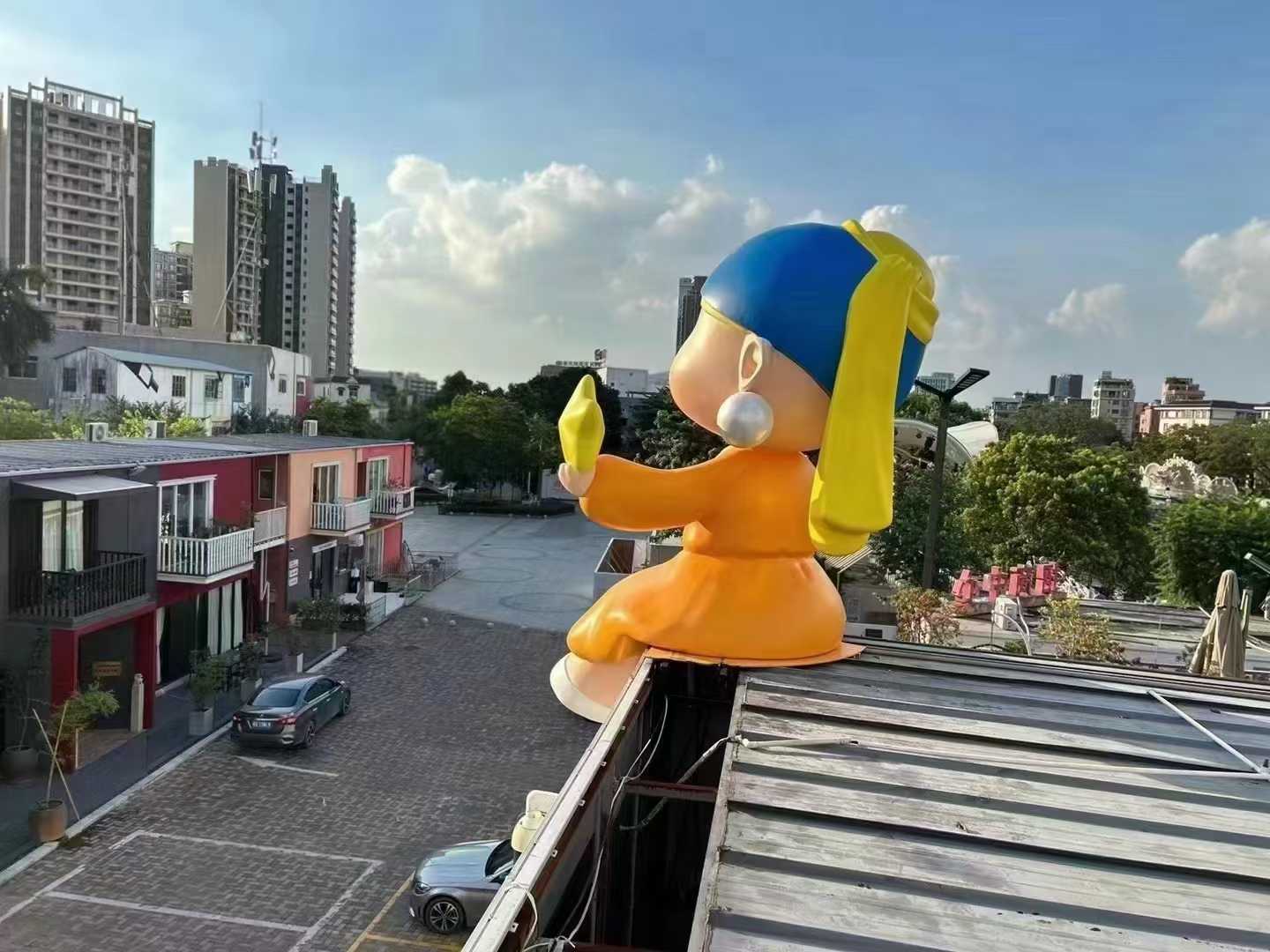 玻璃钢人物雕塑