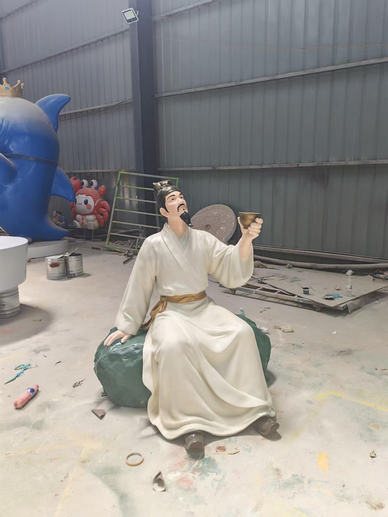 玻璃钢人物雕塑
